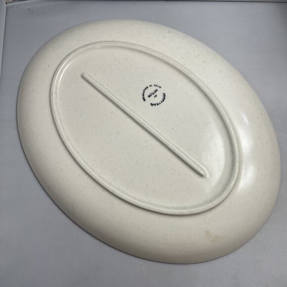 Vintage Poppytrail by Metlox Oval Platter 13” Made in California - Picture 3 of 8